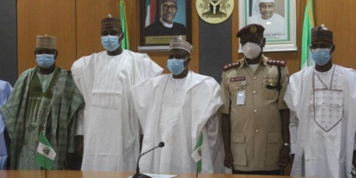 Corps Marshal Visits Sokoto State Government House