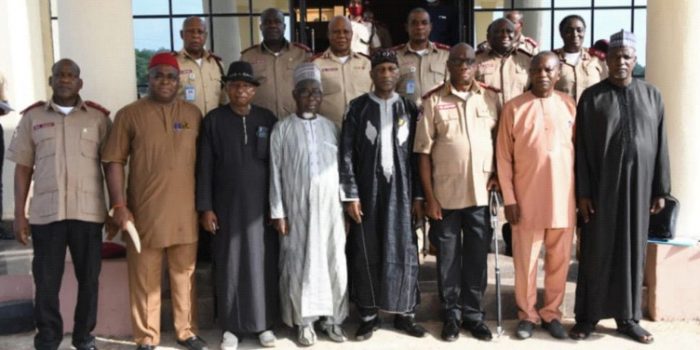 Federal Road Safety Commission Members Visits FRSC Academy