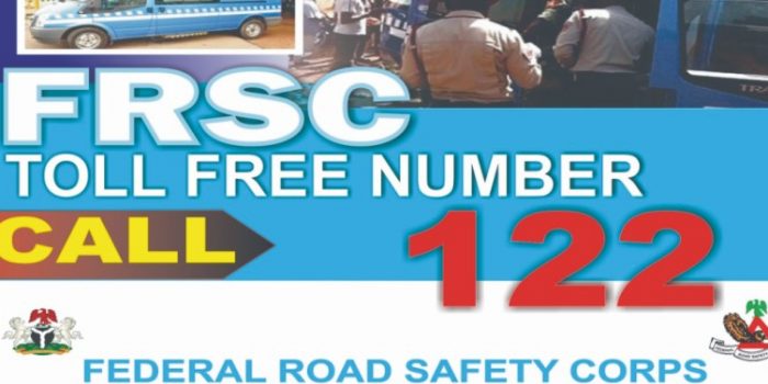 FRSC Toll Free Number