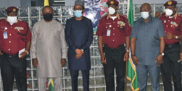 Corps Marshal Visits Nigeria Port Authority Headquarters