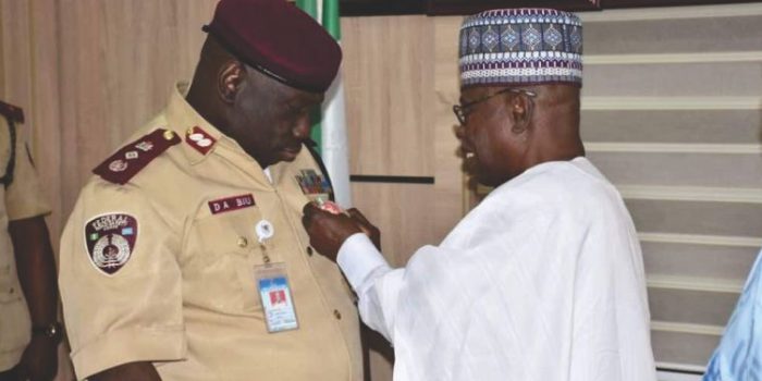 Acting Secretary General Of Nigeria Legion Visits RSHQ