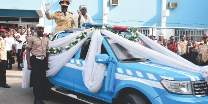 Pull Out Parade Of Deputy Corps Marshal Peter Kibo
