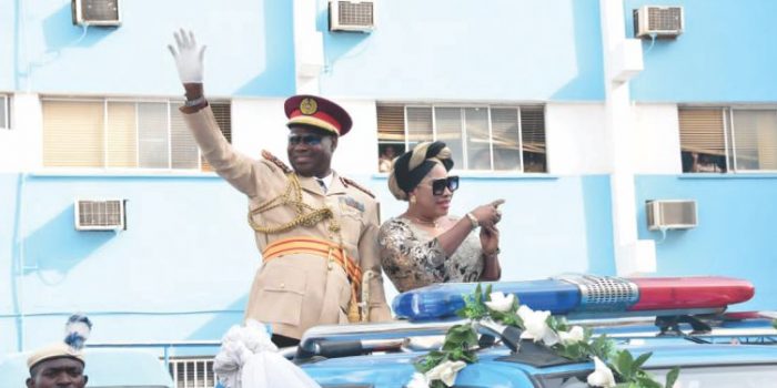 Pull Out Parade Of Deputy Corps Marshal Kayode Y Olagunju