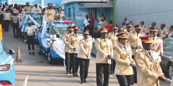 Pull Out Parade Of Deputy Corps Marshal Kayode Y Olagunju And Deputy Corps Marshal Peter Kibo
